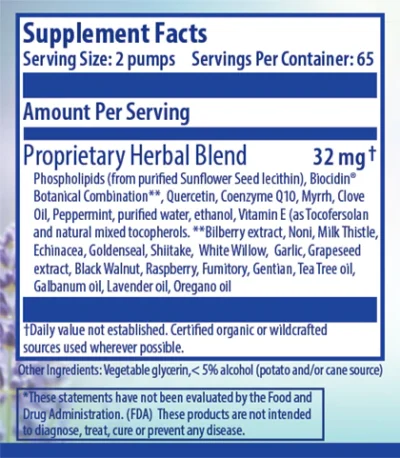 Bio-Botanical Research Dentalcidin LS Liposomal Oral Care Solution with Biocidin - Image 2